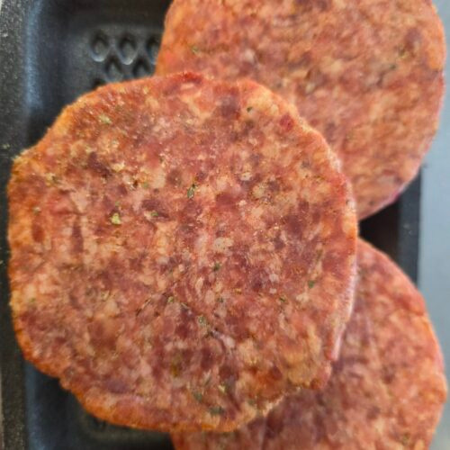 Minty Lamb Burgers